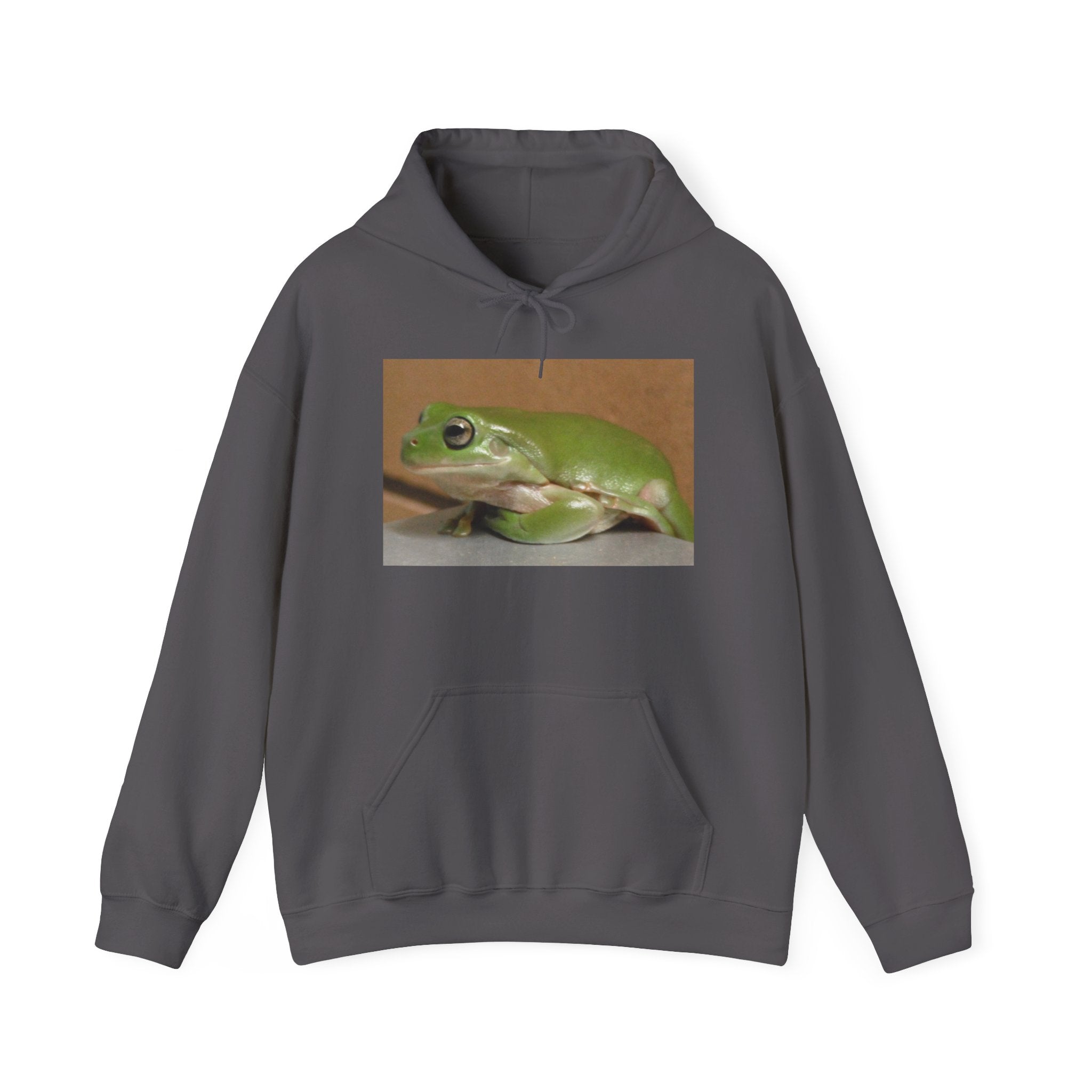 Green Tree Frog Hooded Sweatshirt