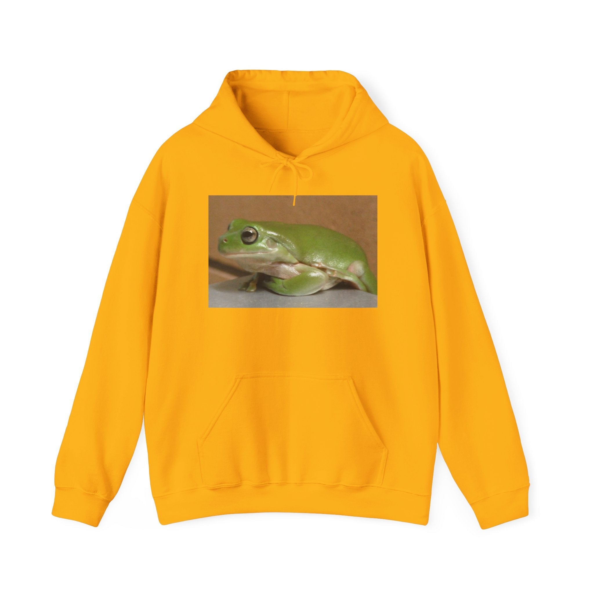 Green Tree Frog Hooded Sweatshirt